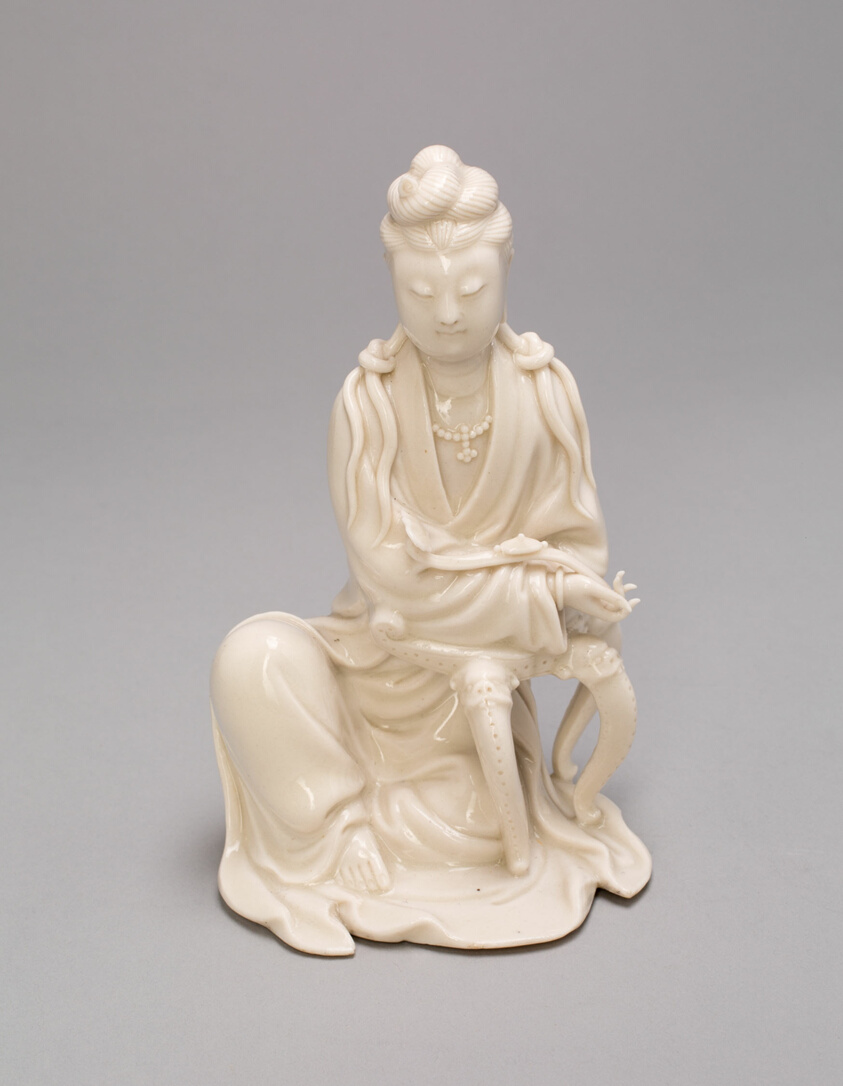 Seated Guanyin — Seated Guanyin, Art Institute of Chicago, 1941.723, Blanc de Chine
