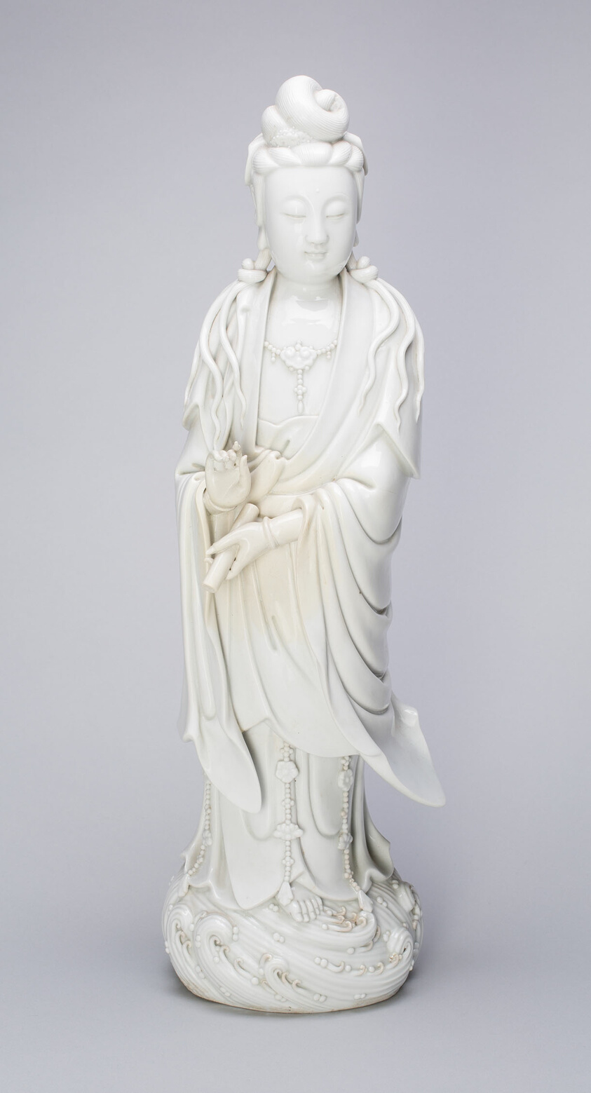 Standing Guanyin — Standing Guanyin, Art Institute of Chicago, 1980.343, Blanc de Chine