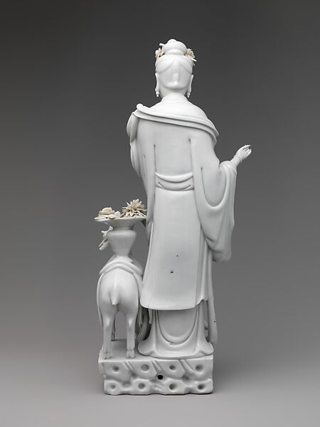 The Immortal Magu with a Deer — Back view, The Metropolitan Museum of Art, 34.13, Blanc de Chine
